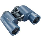 Bushnell 10x42mm H2o Binocular Dark Blue Porro WpFp Twist Up Eyecups-small image