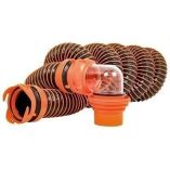 Camco Rhinoextreme 15 Sewer Hose Kit WSwivel Fitting 4 In 1 Elbow Caps-small image