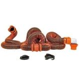 Camco Rhinoextreme 20 Sewer Hose Kit W4 In 1 Elbow Caps-small image