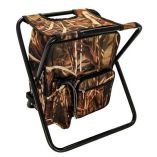 Camco Camping Stool Backpack Cooler Camouflage-small image