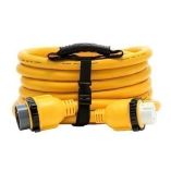 Camco 50 Amp Power Grip Marine Extension Cord 25 MLockingFLocking Adapter-small image
