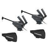Cannon Optimum 10 Bt Electric Downrigger 2Pack WBlack Covers-small image