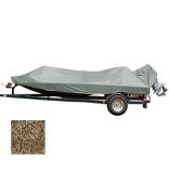 Carver Performance PolyGuard StyledToFit Boat Cover F155 Jon Style Bass Boats Shadow Grass-small image