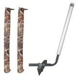 CE Smith Angled Post GuideOn 40 White WFree Camo Wet Lands 36 GuideOn Cover-small image