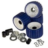 CE Smith Ribbed Roller Replacement Kit 4Pack Blue-small image