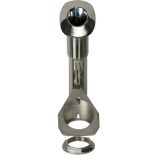 CE Smith 70 Series Screwless Flush Mount Rod Holder 30 Degree Stainless Steel Cast Bottom Black Liner Boxed-small image