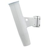 CE Smith Aluminum Vertical ClampOn Rod Holder 1516 Od White Powdercoat WSleeve-small image