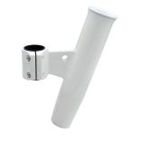 CE Smith Aluminum Vertical ClampOn Rod Holder 12732 Od White Powdercoat WSleeve-small image