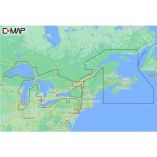 CMap MNaY201Ms Great Lakes To Nova Scotia Reveal Coastal Chart-small image