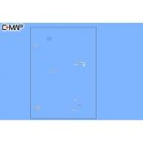 CMap MNaY210Ms Hawaii Marshall Islands French Polynesia Reveal Coastal Chart-small image