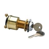 Cole Hersee 2 Position Brass Ignition Switch-small image