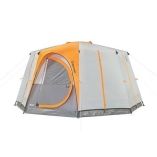 Coleman Octagon 98 WFull Fly 8Person Tent Orange-small image
