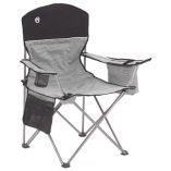 Coleman Cooler Quad Chair Grey Black-small image