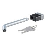 Curt Hitch Lock 2, 212, Or 3 Receiver Deadbolt Chrome-small image