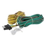 Curt 4Way Flat Connector FRewiring Trailer 20 Wire-small image
