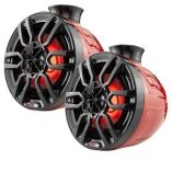 Ds18 Hydro 65 Compact Wakeboard Pod Tower WRgb Light 300w Red-small image