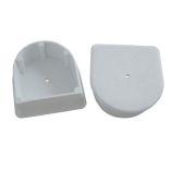 Dock Edge Large End Plug White 2Pack-small image