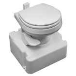 Dometic M28 711 Traveler Gravity Toilet WTank White-small image
