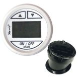 Faria 2 Depth Sounder Dress White WInHull Mounted Transducer-small image