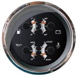 Faria Platinum 4 MultiFunction FuelOil, PsiWater TempVoltmeter-small image
