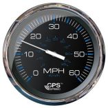 Faria 5 Speedometer 60 Mph Gps Studded Chesapeake Black WStainless Steel-small image