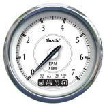 Faria Newport Ss 4 Tachometer WSystem Check Indicator FJohnsonEvinrude Gas Outboard 7000 Rpm-small image