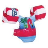 Full Throttle Little Dippers Life Jacket Flamingo-small image