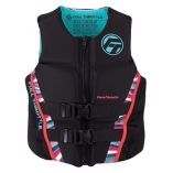 Full Throttle WomenS RapidDry FlexBack Life Jacket WomenS S PinkBlack-small image