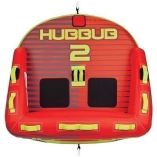 Full Throttle Hubbub 2 Towable Tube 2 Rider Red-small image