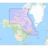 Furuno Canada North East Vector Charts, 3d Data Standard Resolution Satellite Photos Unlock Code-small image