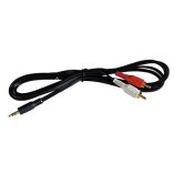 Fusion MsCbrca35 Input Cable 1 Male 35mm To 2 Male Rca Cable 70 FPsA302b Panel Stereo-small image