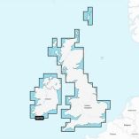 Garmin Navionics Vision Nveu072r UK Ireland Lakes Rivers Inland Marine Chart-small image