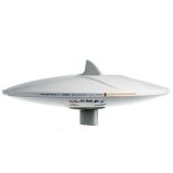 Glomex DvbT2 Tv Full Hd 14 Marine Omnidirectional Antenna WAutomatic Gain Control-small image