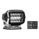Golight Stryker St Series Permanent Mount Chrome 12v Led WHard Wired Dash Mount Remote-small image