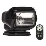 Golight Stryker St Series Portable Magnetic Base Black Halogen WWireless Handheld Remote-small image