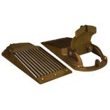 Groco Bronze Slotted Hull Scoop Strainer WAccess Door FUp To 114 Thru Hull-small image