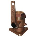 Groco 1 Bronze Flanged Full Flow Seacock-small image