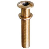 Groco 114 Bronze Extra Long High Speed ThruHull Fitting WNut-small image
