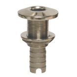 Groco Stainless Steel Hose Barb ThruHull Fitting 1-small image