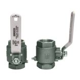 Groco 1 Npt Stainless Steel InLine Ball Valve-small image