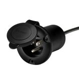 Guest Ac Universal Plug Holder Black-small image