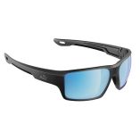 H2optix Ashore Sunglasses Matt Gun Metal, Grey Blue Flash Mirror Lens Cat 3 Antisalt Coating WFloatable Cord-small image