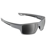 H2optix Ashore Sunglasses Matt Grey, Grey Silver Flash Mirror Lens Cat 3 Antisalt Coating WFloatable Cord-small image