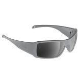 H2optix Stream Sunglasses Matt Grey, Grey Silver Flash Mirror Lens Cat3 Antisalt Coating WFloatable Cord-small image