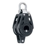 Harken 40mm Carbo Air Double Fixed Block WBecket-small image