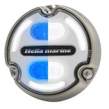 Hella Marine Apelo A2 Blue White Underwater Light 3000 Lumens Bronze Housing White Lens WEdge Light-small image