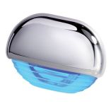 Hella Marine Easy Fit Step Lamp Blue Chrome Cap-small image