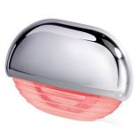 Hella Marine Easy Fit Step Lamp Red WChrome Cap-small image