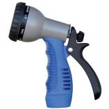 Hosecoil Rubber Tip Nozzle W9 Pattern Adjustable Spray Head Comfort Grip-small image