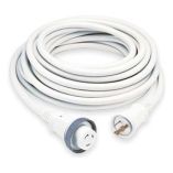 Hubbell Hbl61cm08wled 30 Amp 50 Foot Cordset With Led White-small image
